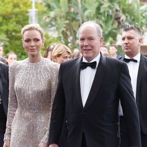 Le prince Albert II de Monaco et la princesse Charlène lors de la cérémonie de clôture du 65e Festival de télévision de Monte-Carlo, le 16 juin 2026.

© Denis Guignebourg / Bestimage
