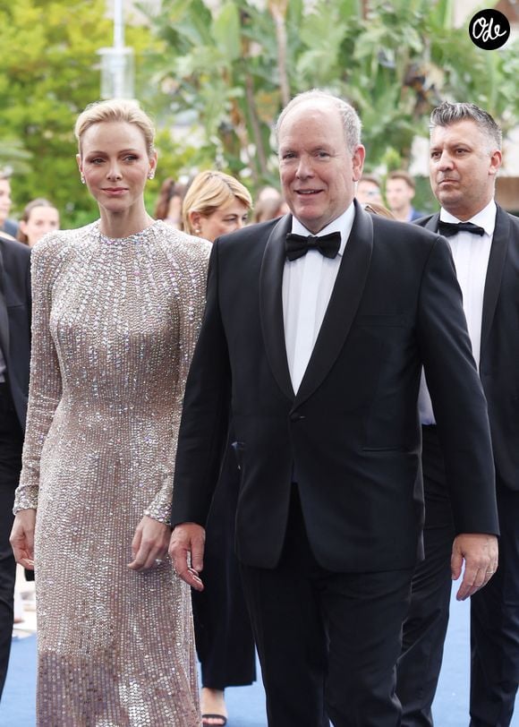 Le prince Albert II de Monaco et la princesse Charlène lors de la cérémonie de clôture du 65e Festival de télévision de Monte-Carlo, le 16 juin 2026.

© Denis Guignebourg / Bestimage