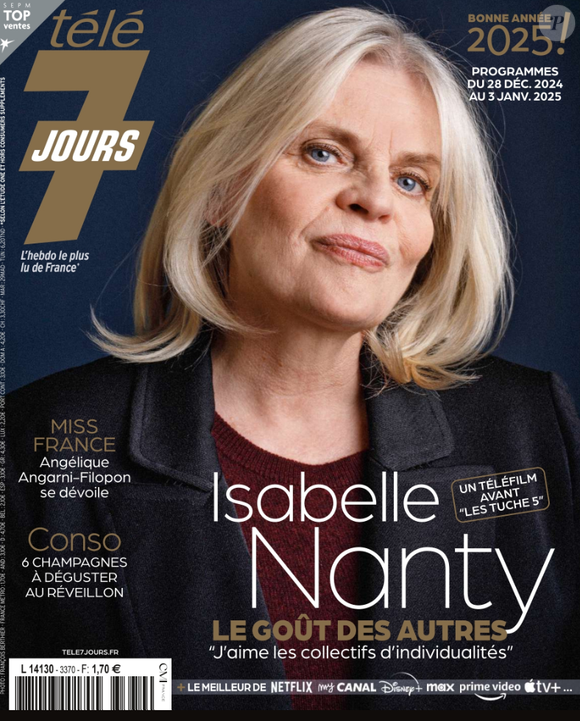 Magazine "Télé 7 Jours", en kiosques lundi 23 décembre 2024.