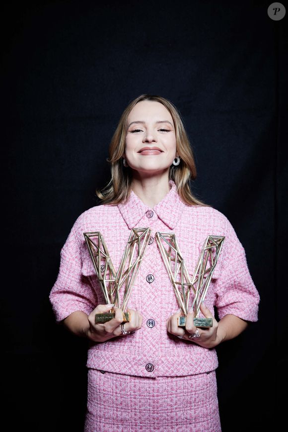 Exclusif - Angèle en backstage de la 38ème cérémonie des Victoires de la musique à la Seine musicale de Boulogne-Billancourt, France, le 10 février 2023. © Moreau-Veren/Bestimage