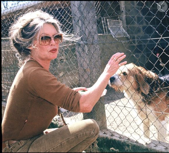 Archives - Brigitte Bardot visite un local de la SPA. (Frederic Herve / Bestimage).