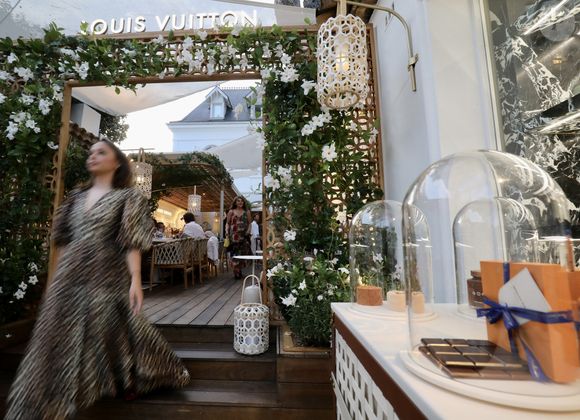 Inauguration du restaurant gastronomique de la Maison. Louis Vuittonà Saint-Tropez, Côte d'Azur, France, le 28 juin 2023. Luc Boutria/Nice Matin/Bestimage