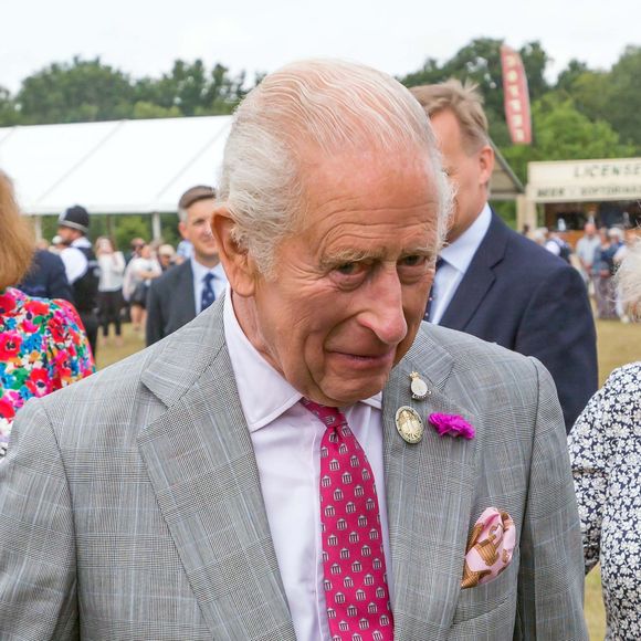 Le roi Charles III au Sandringham Flower Show 2025 dans le Norfolk au Royaume-Uni.
©Alpha Press