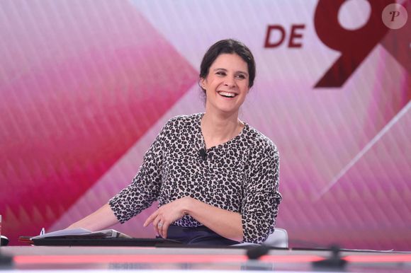 Apolline de Malherbe présente Apolline de 9 à 10 sur BFMTV, à Paris, France, le 09 janvier 2025. Photo par Jerome Domine/ABACAPRESS.COM