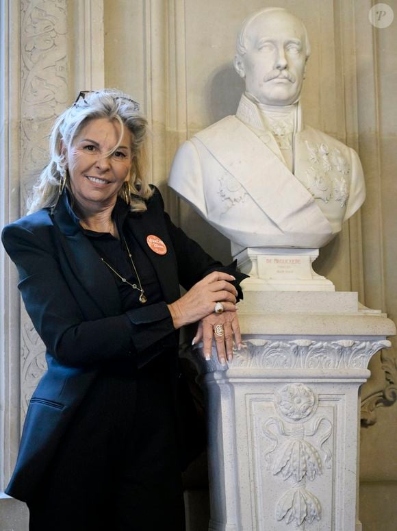 Caroline Margeridon le 7 décembre 2024, à Bruxelles, pour Affaire for Life © Didier Lebrun/Photonews/Bestimage