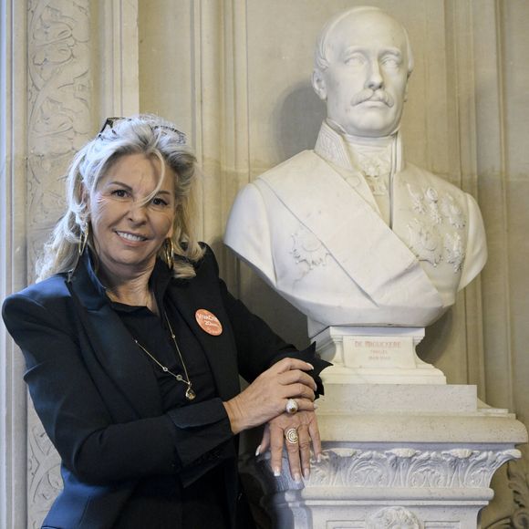 Caroline Margeridon le 7 décembre 2024, à Bruxelles, pour Affaire for Life © Didier Lebrun/Photonews/Bestimage