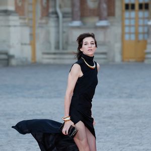 Charlotte Gainsbourg - Dîner d'Etat au château de Versailles en l'honneur de la visite officielle du roi et de la reine d'Angleterre en France (20 - 22 septembre 2023). Le 20 septembre 2023. 150 invités triés sur le volet ont été conviés à cette occasion.
© Moreau-Jacovides / Bestimage