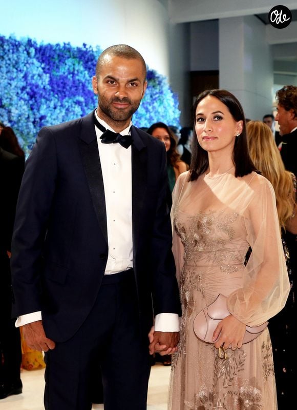 Tony Parker et son ex-femme Axelle - Arrivées des people au 71 ème gala de la Croix-Rouge Monégasque à Monaco le 26 juillet 2019. © Dominique Jacovides/Bestimage
