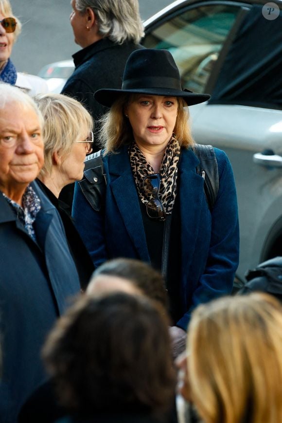 Agnès Soral s'est également rendue aux funérailles du cinéaste

Agnès Soral - Obsèques du réalisateur Yves Boisset en l'église Saint-Roch à Paris le 11 avril 2025. © Christophe Clovis/Bestimage