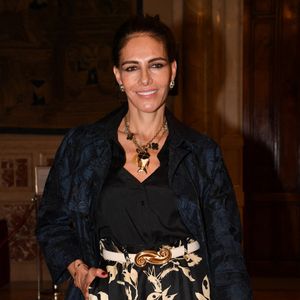 Adriana Abascal au Concert pour la Paix d'Omar Harfouch. Rome, Palais Montecitorio Salle de la Reine "Concert pour la Paix - Omar Harfouch au Parlement Italien". Italie, Rome le 29 avril 2025. Photo par IPA/ABACAPRESS.COM