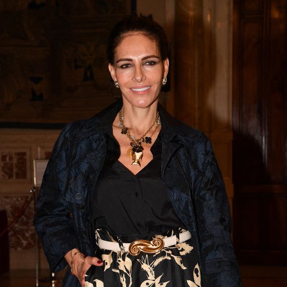 Adriana Abascal au Concert pour la Paix d'Omar Harfouch. Rome, Palais Montecitorio Salle de la Reine "Concert pour la Paix - Omar Harfouch au Parlement Italien". Italie, Rome le 29 avril 2025. Photo par IPA/ABACAPRESS.COM