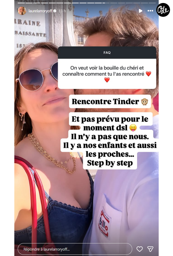 "Il n'y a pas que nous. Il y a nos enfants et aussi les proches... Step by step". Pour l'heure, Laure savoure donc simplement cette belle romance qui lui redonne le sourire.

Laure Larrory (Mariés au premier regard) parle de son nouveau compagnon.