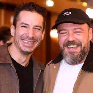 Jérémy Ferrari et Alban Ivanov à la Première du film "Marsupilami" au cinéma Le Grand Rex à Paris, le 1er février 2026.
© Cédric Perrin/Bestimage