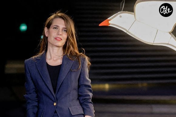 Charlotte Casiraghi au défilé Chanel Collection Femme Prêt-à-Porter Printemps/Eté 2027 lors de la Fashion Week de Paris au Grand Palais, à Paris, le 5 octobre 2026. 

© Olivier Borde/Bestimage