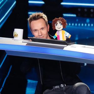 Exclusif  - Cyril Féraud - Enregistrement de l'émission "100% logique" présentée par C. Feraud et qui sera diffusée le 5 avril 2024 au Studio du Lendit à Saint-Denis, France, le 20 décembre 2024. © Christophe Clovis / Bestimage