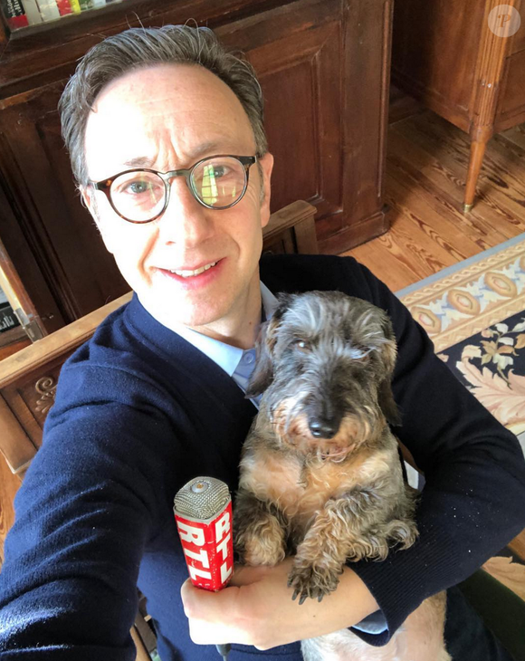 Stéphane Bern en confinement chez lui - Instagram, 20 mars 2020