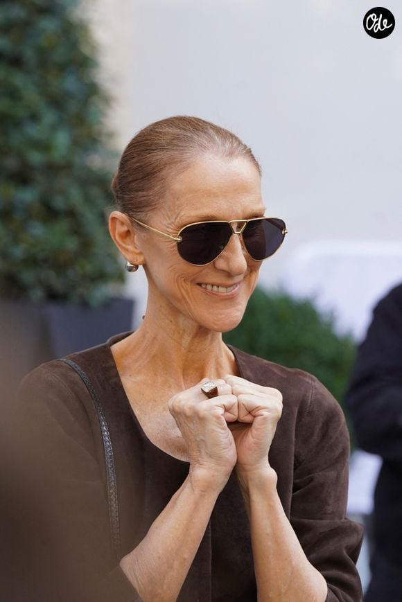 Céline Dion est aperçue quittant son hôtel pour se rendre à son concert à Paris, en France.
©Backgrid USA / Bestimage