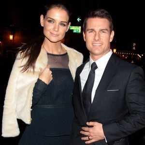 Katie Holmes et Tom Cruise arrivant à la première américaine de 'Mission : Impossible - Protocole Fantôme' au Ziegfeld Theatre à New York City, NY, USA le 19 décembre 2011. Photo by Dave Allocca/Startraks/ABACAPRESS.COM