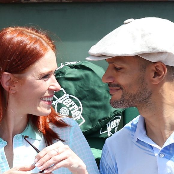 Amoureuse de Djibril Glissant depuis de nombreuses années, Audrey Fleurot a donné naissance à leur fils Lou 

Audrey Fleurot et son nouveau compagnon Djibril Glissant assistent à la finale dame lors des Internationaux de France de tennis de Roland Garros à Paris. Gorassini / Jacovides / Bestimage