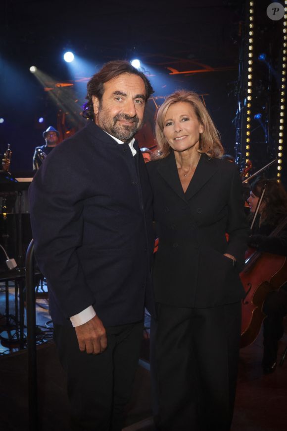 Exclusif - Claire Chazal, André Manoukian - Enregistrement de l'émission "Le Grand Echiquier, Spéciale Outre-Mer", présentée par C.Chazal et A.Manoukian et diffusée le 31 octobre sur France 2
© Jack Tribeca / Bestimage