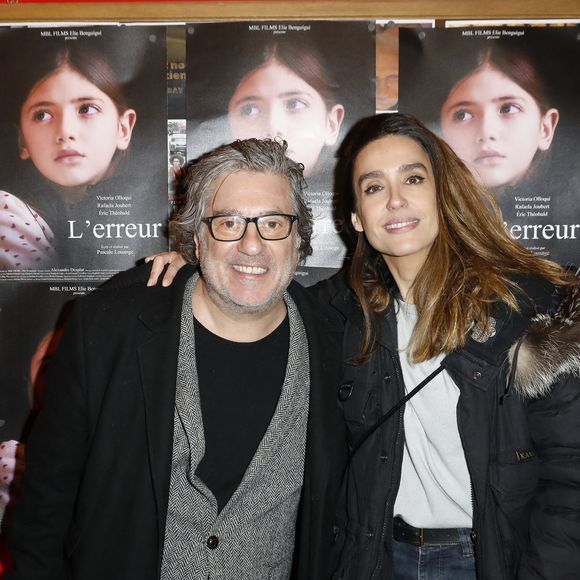 Exclusif - Eric Théobald, Victoria Olloqui lors de la projection du premier court-métrage de Pascale Louange "L'erreur" au cinéma Le Christine à Paris le 21 janvier 2025. "L'Erreur", lorsque l'enfant est victime de l'aliénation maternelle. Un film bouleversant.

© Marc Ausset-Lacroix / Bestimage