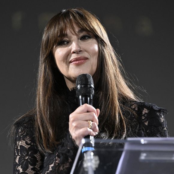 Monica Bellucci lors du 71e Taormina Film Festival en Italie le 14 juin 2025. 
Crédit : SGP / BESTIMAGE