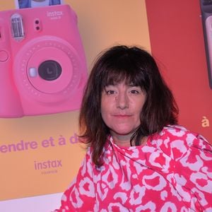 Romane Bohringer lors du lancement de l'Instax Mini Link de Fujifilm à Paris, le 10 décembre 2019. © Veeren/Bestimage