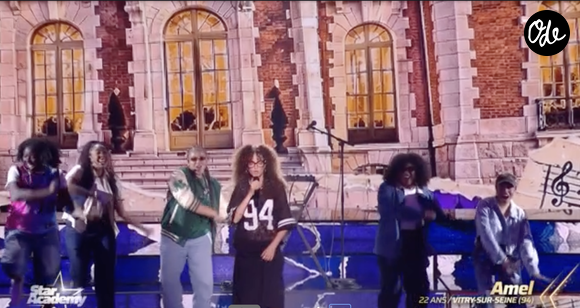 Amel sur le plateau de la "Star Academy" 10 octobre 2026 TF1