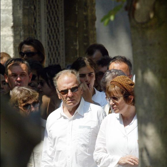 Jean-Louis Trintignant et Nadine Trintignant en 2003 lors des obsèques de leur fille Marie à Paris
©AGENCE / BESTIMAGE