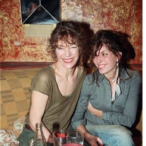 Archives : Jane Birkin et Lou Doillon chez Régine @COADIC GUIREC / BESTIMAGE