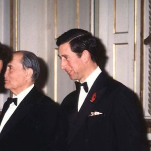 Stéphane Bern, la princesse Diana et le prince Charles. 

©Bestimage