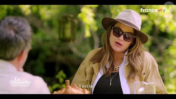 Melody Gardot dans l'émission "Un dimanche à la campagne", sur France 2.