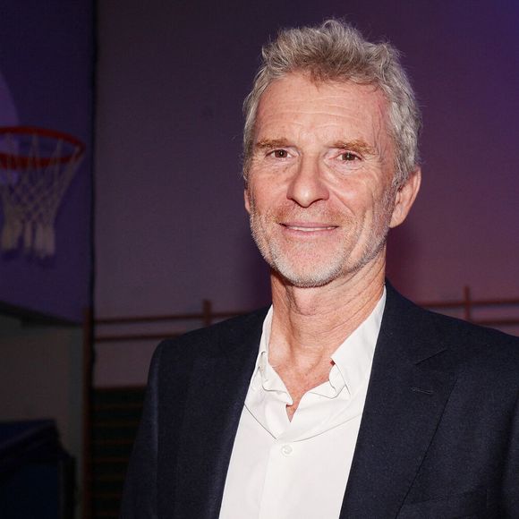 Denis Brogniart lors de la journée nationale de la lutte contre le harcèlement à l’école au lycée Pierre-Gilles de Gennes - ENCPB à Paris, France, le 7 novembre 2023. © Jonathan Rebboah/Panoramic/Bestimage