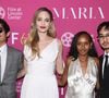 Au générique du film d’Alice Winocour, Maddox, qui a collaboré sur le projet en tant qu’assistant réalisateur, y apparaît uniquement sous le nom de Jolie. 

(G-R) Pax Thien Jolie-Pitt, Angelina Jolie, Zahara Marley Jolie et Maddox Chivan Jolie-Pitt assistent à la première de 'Maria' lors du 62e Festival du film de New York au Alice Tully Hall, le 29 septembre 2024 à New York City, NY, USA. Photo by Anthony Behar/SPUS/ABACAPRESS.COM