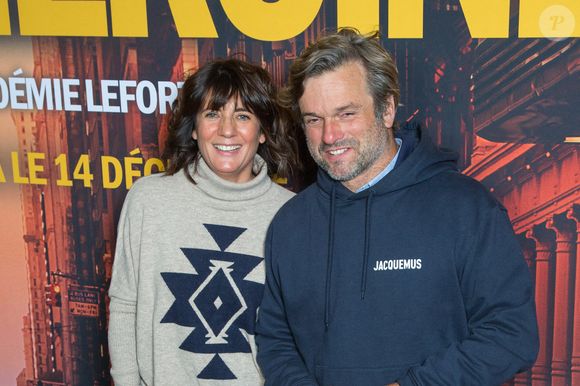 Estelle Denis et son compagnon Marc Thiercelin assistent à l'avant-première du film 'Mon Héroïne' au Cinéma UGC Normandie le 13 décembre 2022 à Paris, France. Photo by Nasser Berzane/ABACAPRESS.COM