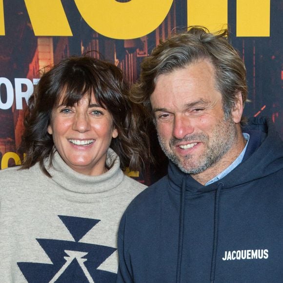 Estelle Denis et son compagnon Marc Thiercelin assistent à l'avant-première du film 'Mon Héroïne' au Cinéma UGC Normandie le 13 décembre 2022 à Paris, France. Photo by Nasser Berzane/ABACAPRESS.COM