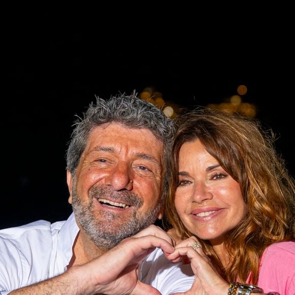 Philippe Warrin et sa femme Ingrid Chauvin - Soirée en collaboration avec la marque de Rhum de JoeyStarr " Carnival " au restaurant Neptune à Monaco lors du 64ème Festival de Télévision de Monte Carlo le 14 juin 2025.
© Pierre Perusseau / Osuna / Bestimage
