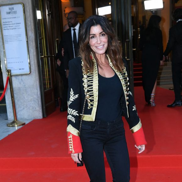 Jenifer Bartoli arrivant au "Concerto pour la Paix" organisé par Omar Harfouch au Théâtre des Champs Élysées à Paris, France, le 18 Septembre 2024.  © Rachid Bellak / Bestimage