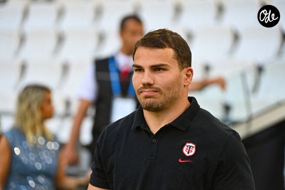 Antoine DUPONT, du Stade Toulousain, lors de la demi-finale du Top 14 2025/2026 opposant Toulouse au Racing 92 à l'Orange Vélodrome, le 19 juin 2026 à Marseille, en France. 

Photo de Sylvain Thomas/FEP/Icon Sport/ABACAPRESS.COM