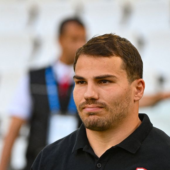Antoine DUPONT, du Stade Toulousain, lors de la demi-finale du Top 14 2025/2026 opposant Toulouse au Racing 92 à l'Orange Vélodrome, le 19 juin 2026 à Marseille, en France. 

Photo de Sylvain Thomas/FEP/Icon Sport/ABACAPRESS.COM