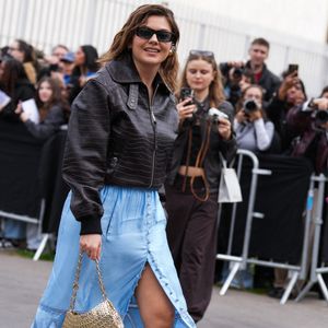 Louane attending the Rabanne Fashion Show during Paris Fashion Week Womenswear Fall/Winter 2026-2027 on March 5, 2026 in Paris, France. © Lucia Sabatelli/Bestimage