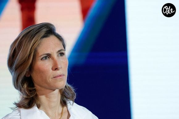 Julia de Funes llors du 13ème congrès annuel Selectour, sur le thème "Impulsion & Puissance" à Amman, Jordanie, le 1er décembre 2023. Au total, près de 550 participants au global feront le voyage, dont près de 200 adhérents. © Marc de Tienda/Panoramic/Bestimage