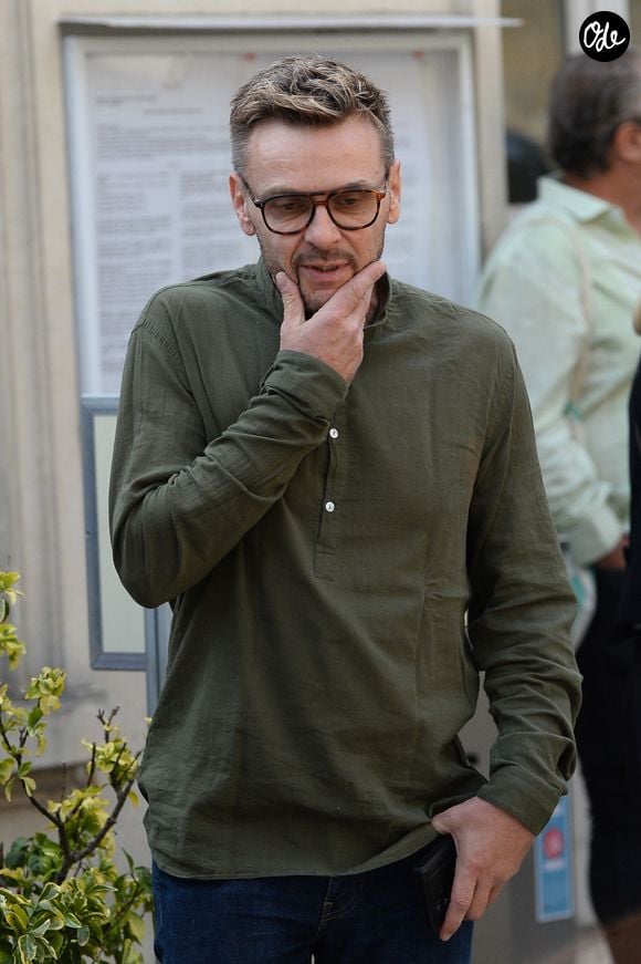 Jeanfi Janssens - Les célébrités lors de l'hommage rendu aux obsèques de Françoise Coquet au cimetière de Montmartre à Paris le 24 juillet 2026. Agence / Bestimage