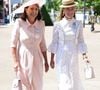 Alizée Thevenet, épouse de James Middleton, a particulièrement attiré l’attention.

Carole Middleton et Alizée Thevenet assistent au deuxième jour du Royal Ascot, à l’hippodrome d’Ascot, à Ascot, dans le Berkshire (Royaume-Uni).
Photo de James Whatling