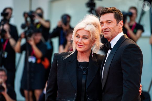 Deborra-Lee Furness et son mari Hugh Jackman - Arrivées à la première du film "The Son" lors de la 79ème édition du festival international du film de Venise (La Mostra), Italie, le 8 septembre 2022. © SGP/Bestimage