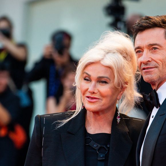Deborra-Lee Furness et son mari Hugh Jackman - Arrivées à la première du film "The Son" lors de la 79ème édition du festival international du film de Venise (La Mostra), Italie, le 8 septembre 2022. © SGP/Bestimage