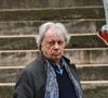 Une star des années 80 obligée de vendre sa maison ?
Hervé Vilard lors des obsèques de Alexis Gruss en l'Église Saint-Roch à Paris.