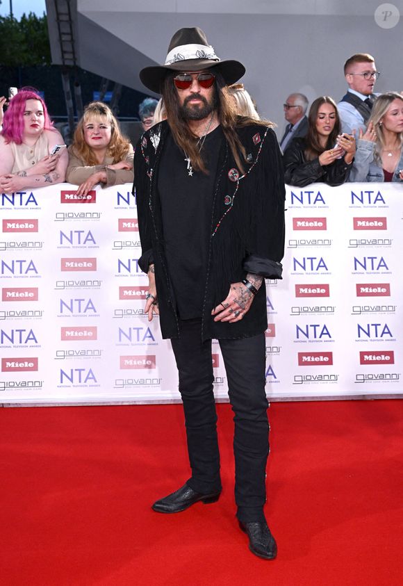 Billy Ray Cyrus aux 2025 National Television Awards, O2 Arena. Crédit : Doug Peters/EMPICS ... National Television Awards 2025 - Arrivées ... 10-09-2025 ... Londres ... UK ... Le crédit photo doit être libellé comme suit : Doug Peters/Doug Peters : Doug Peters/Doug Peters. Numéro de référence unique : 81563712 ...