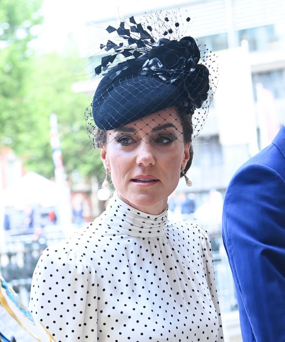 Catherine (Kate) Middleton, princesse de Galles - La famille royale britannique et les personnalités assistent à un service d'action de grâce à l'abbaye de Westminster à Londres, à l'occasion du 80ème anniversaire du jour de la Victoire en Europe (VE Day), le 8 mai 2025. GOFF INF / BESTIMAGE