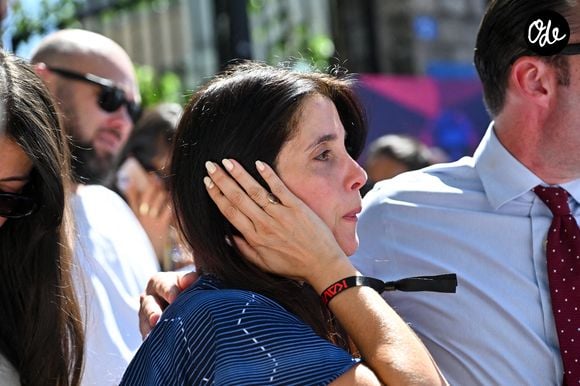 Gaëlle Constantini - Sorties - Obsèques de Vincent Belorgey alias "Kavinsky" en l'église Saint-Pierre-de-Montmartre le 12 août 2026.
© Christian Liewig / Bestimage